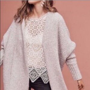 SALE✨Anthropologie Lavender Knit Cardigan